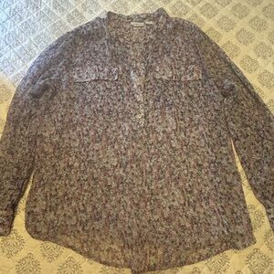 Liz Claiborne Multicolor Blouse